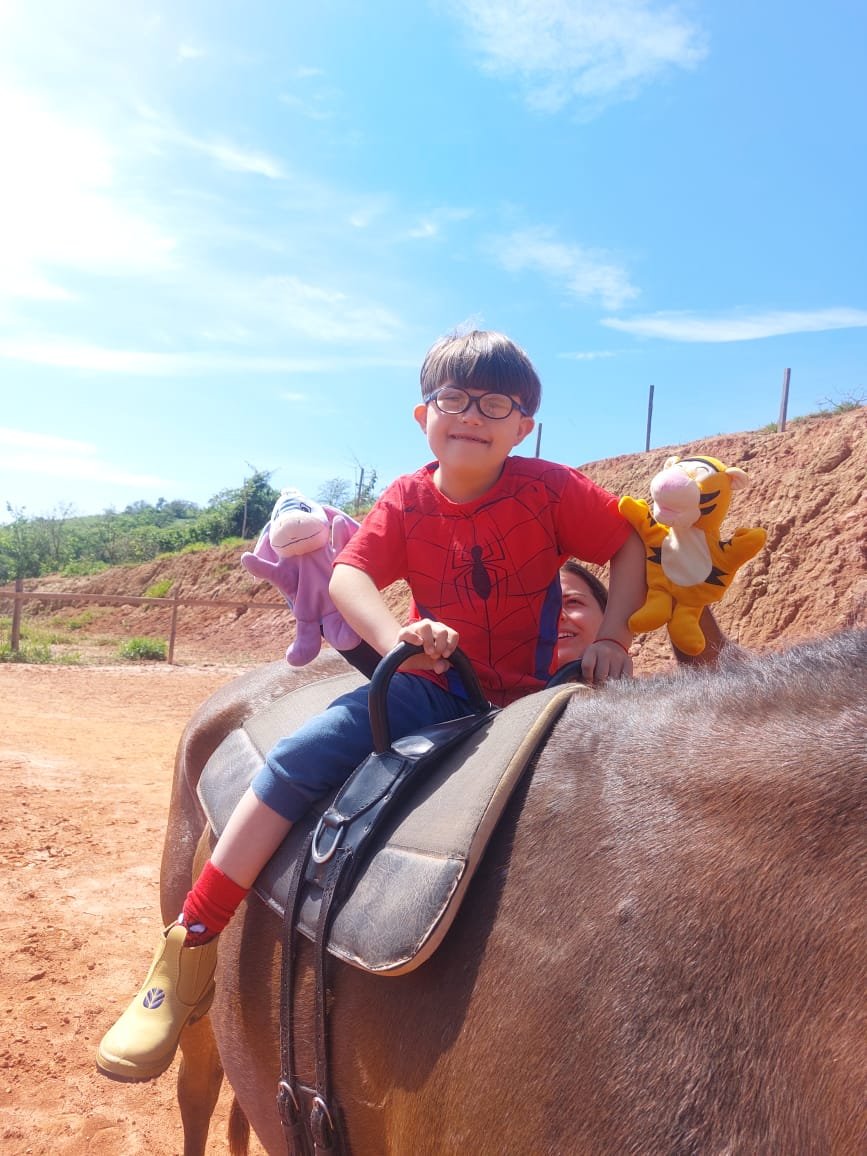 Síndrome de Down e a Equoterapia